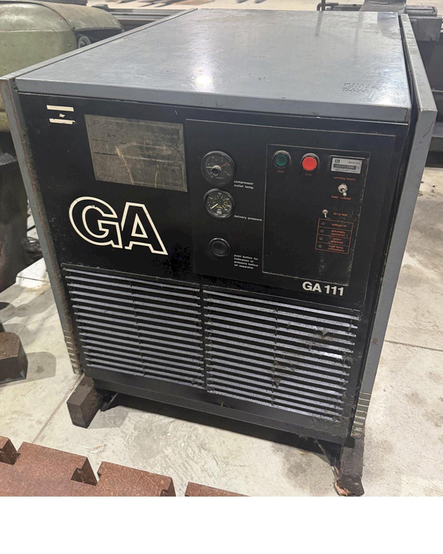 Atlas Copco 15 HP Rotary Screw Air Compressor
