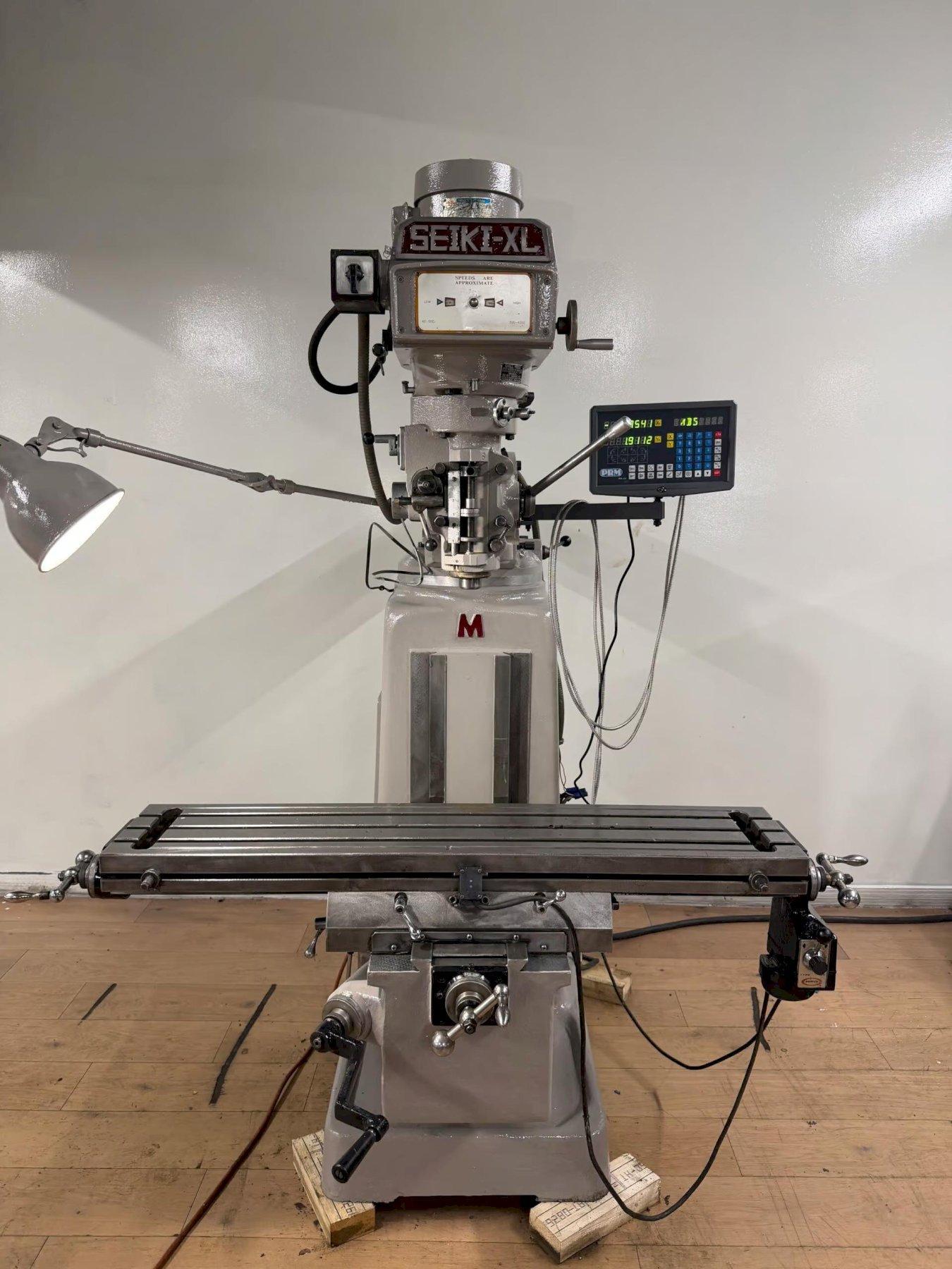 1 - PREOWNED SEIKI-XL 10" X 50" CNC VERTICAL MILL, MODEL #: 3VH, S/N: 4711