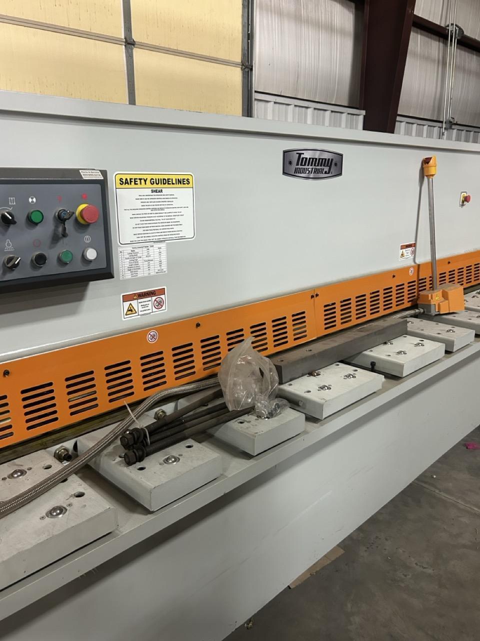 1/4″ x 10′ Tommy Industries TI1025 Hydraulic Shear