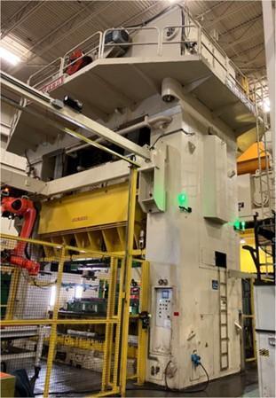 1000 Ton Rovetta Double Action Press