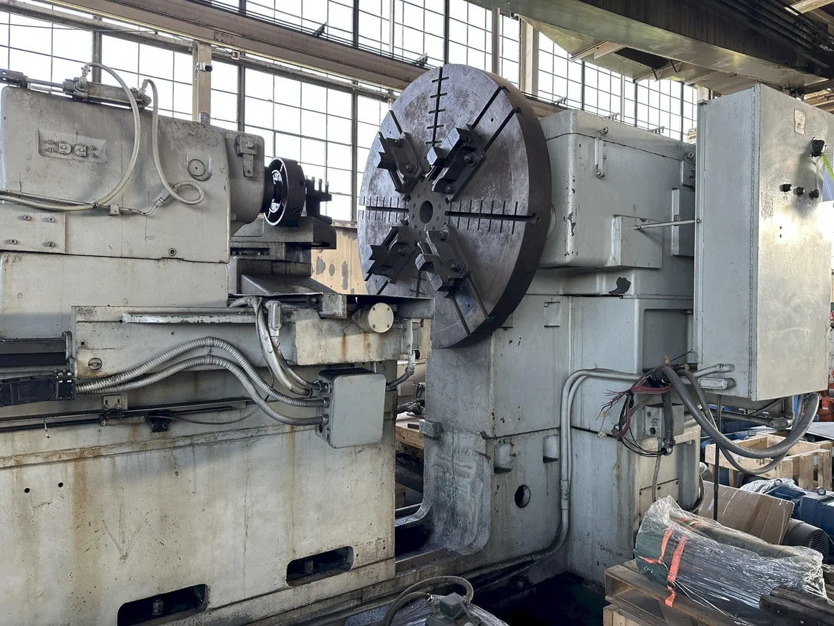 50" /130" X 230-362" LEBLOND MODEL 4025-36 HEAVY DUTY SLIDING BED GAP LATHE, 3" HOLE