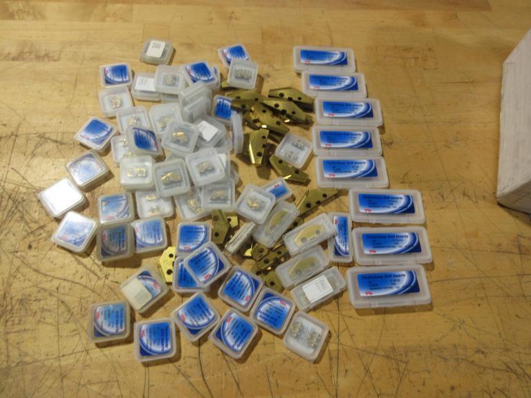 YG - Indexable Spade Drill Inserts - Assorted Sizes NEW- Auction Item