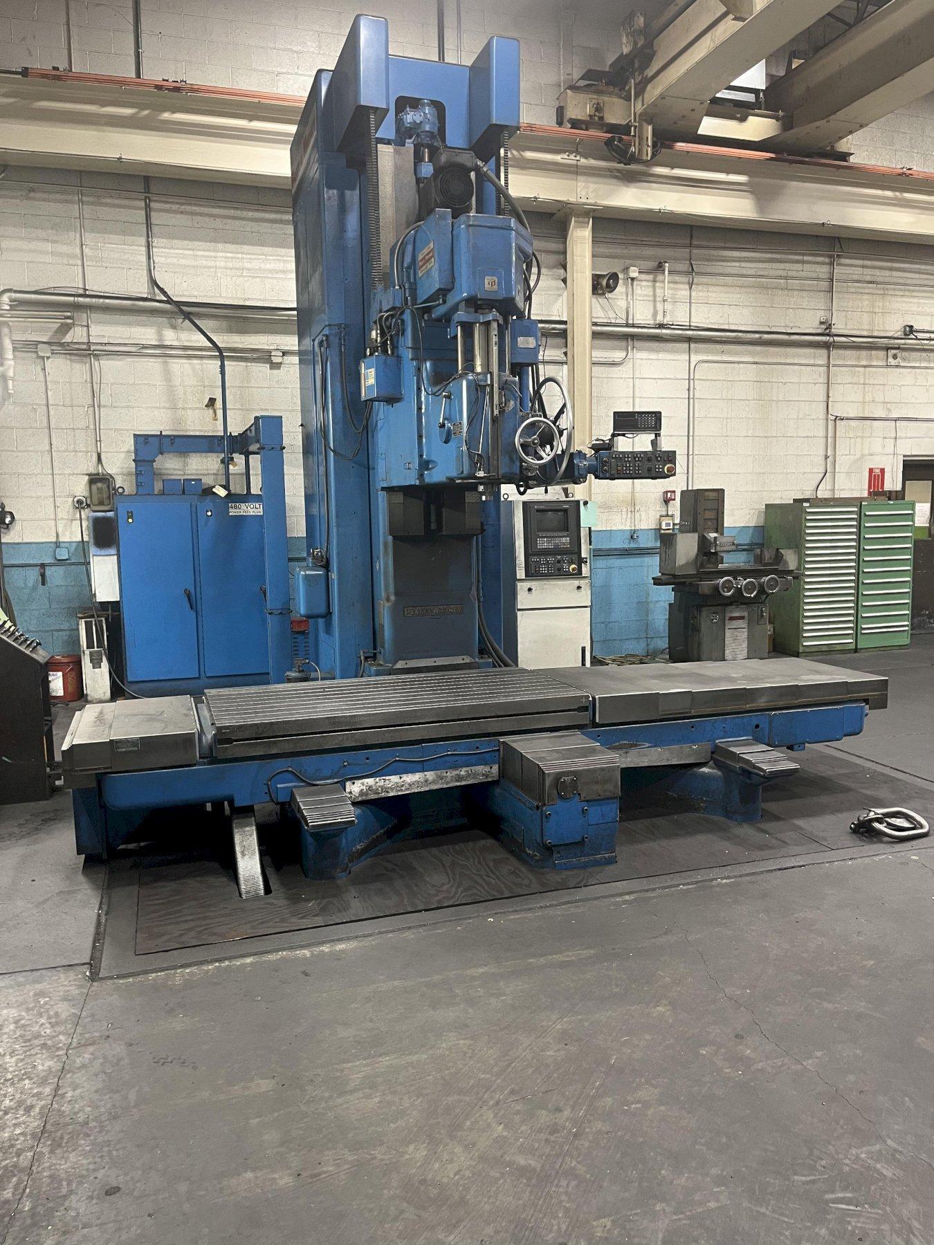 PRATT & WHITNEY 4EA CNC JIG BORER. STOCK # 0991025