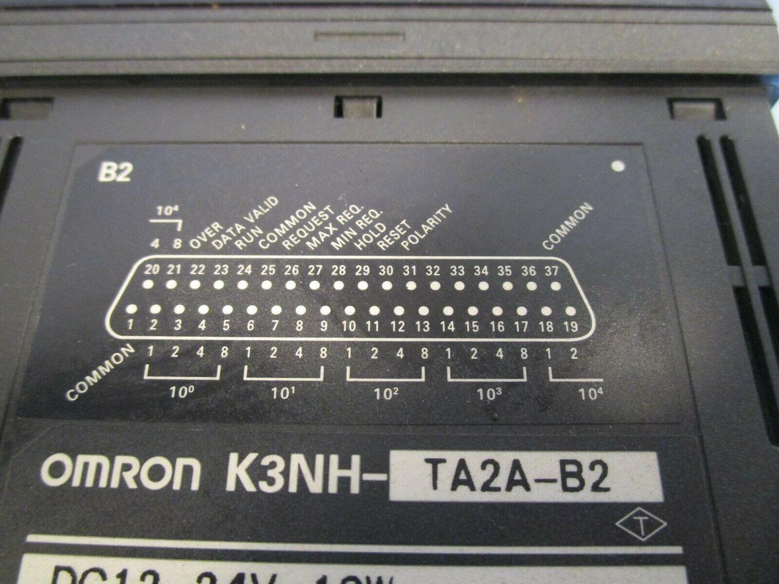 Omron K3NH-TA2A-B2 Digital Panel Meter, High Performance Temperature Meter