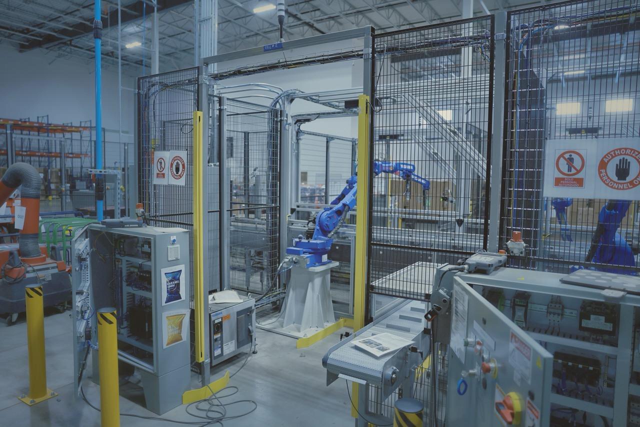 Yaskawa Motoman GP25-12 Robots (1) – YRC1000 Controllers, Mech-Mind 3D Vision, Bin Picking, Integrated Safety Cells, 2022