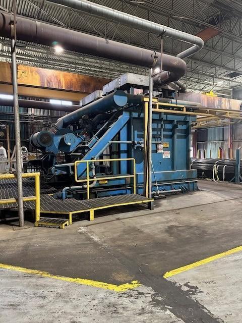 1500° Electric Furnace Company Gas Fired Radial Tube Tilting Cover Heating Furnace