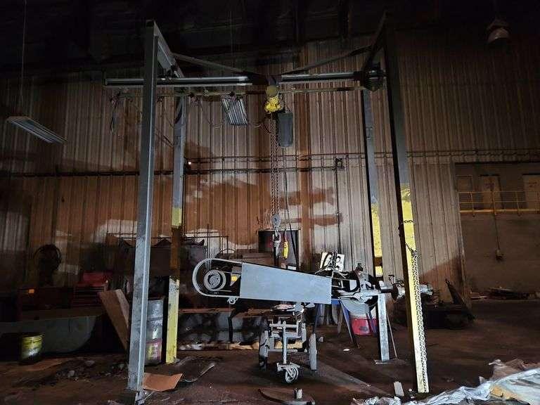 Fox model 6125 swing frame type grinder