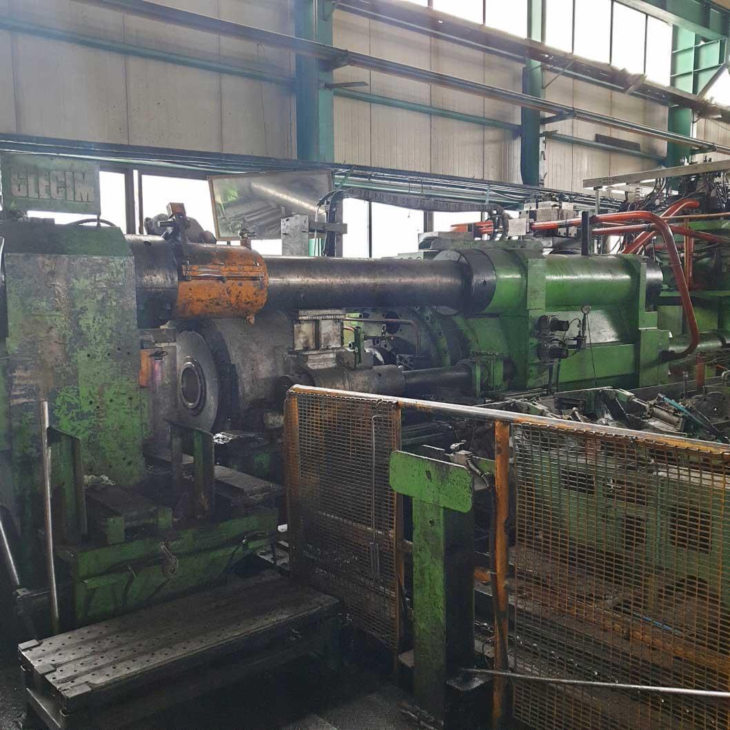 2750 MTon CLECIM SINGLE ACTION OIL HYDRAULIC EXTRUSION PRESS (14149)