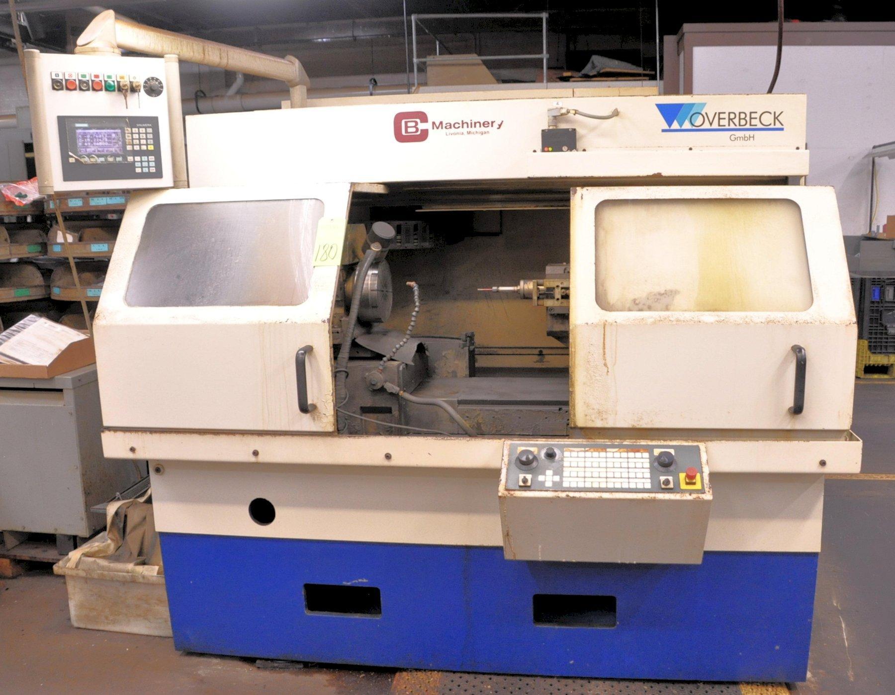 Overbeck GmbH Type IR-400, CNC Internal Radius Grinder, S/n 46.281 (2003), Siemens Sinumerik CNC