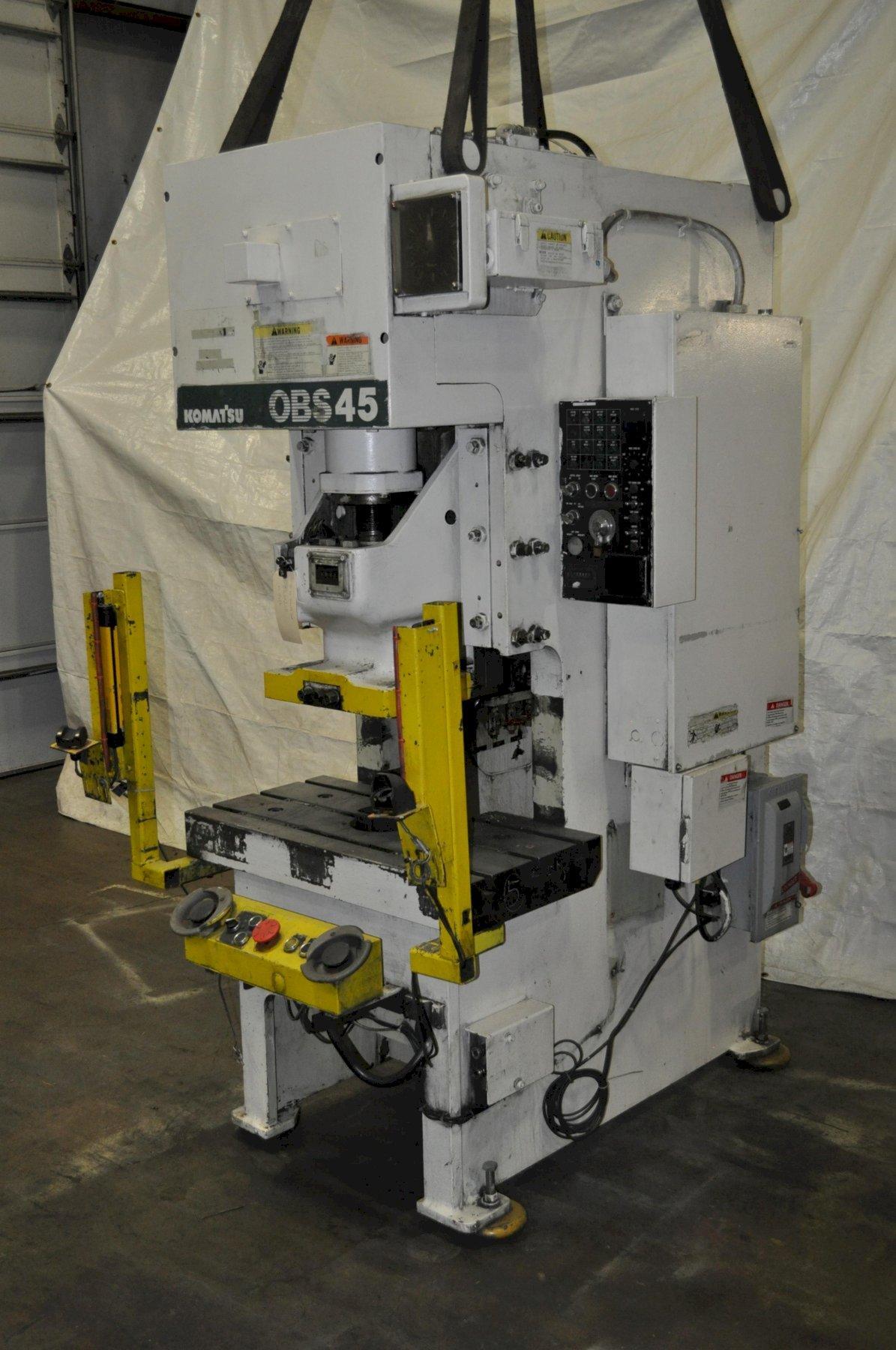 45 TON KOMATSU GAP FRAME PRESS