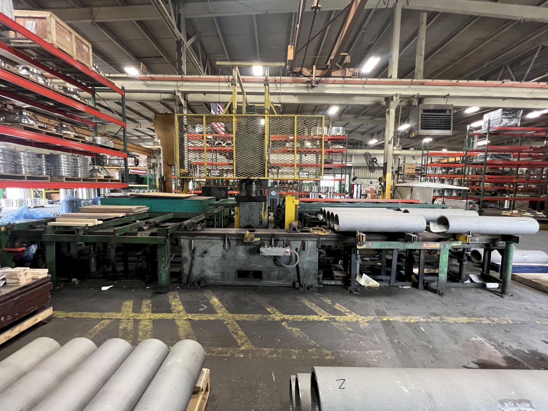 120 TON WATSON STILLMAN HYDRAULIC STRAIGHTENING PRESS