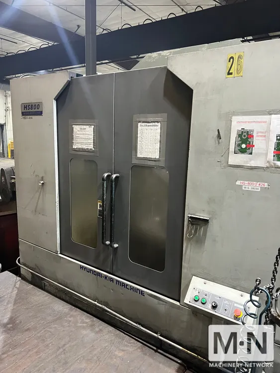 Hyundai HS800 CNC Horizontal Machining Center, 2012