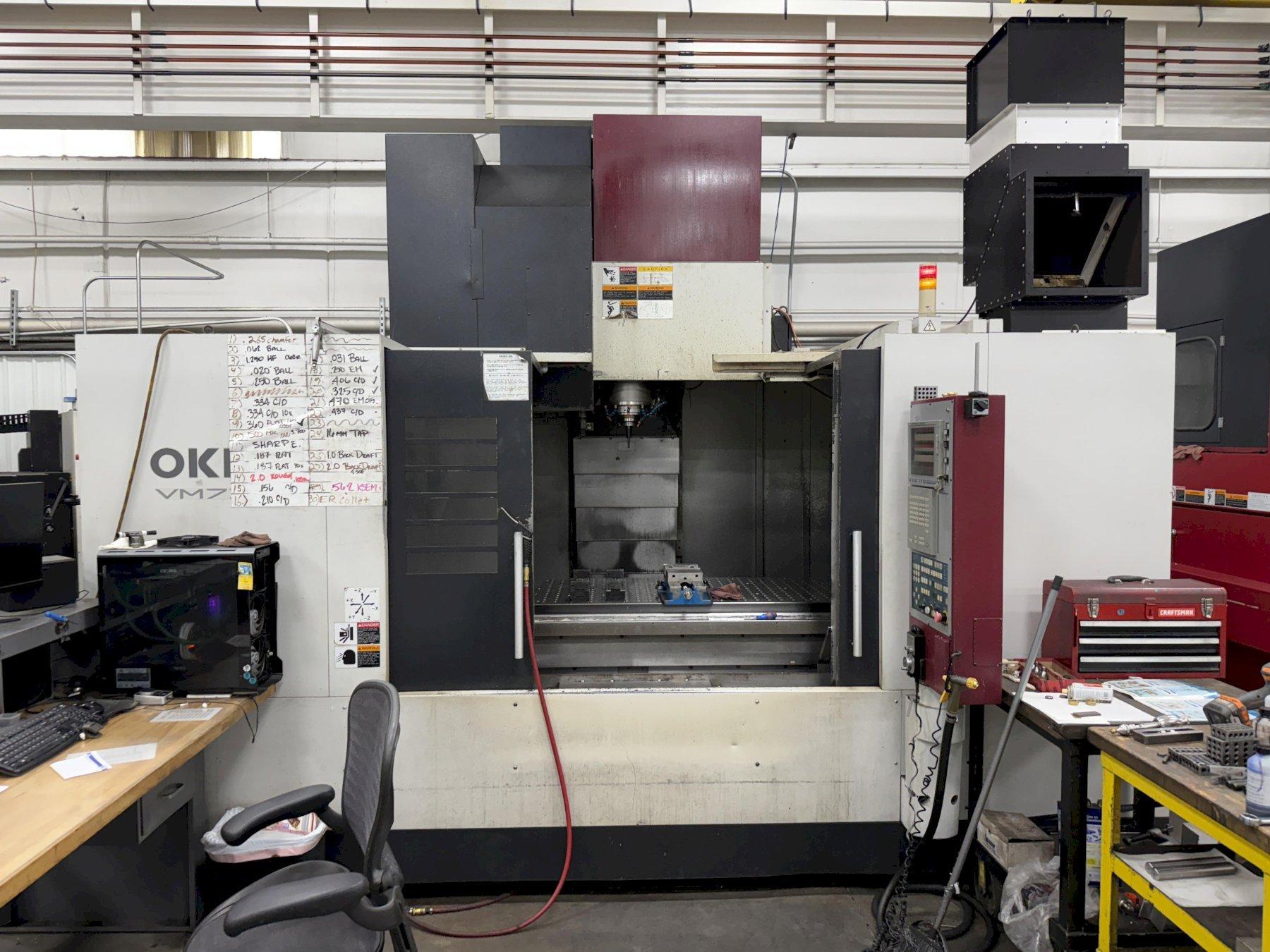 Used 2006 OKK VM7 III CNC Vertical Machining Center For Sale