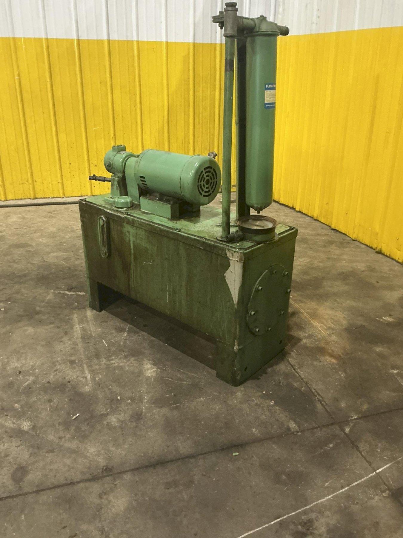 3 HP HYDRAULIC POWER UNIT WITH TANK : YOBRO #25448