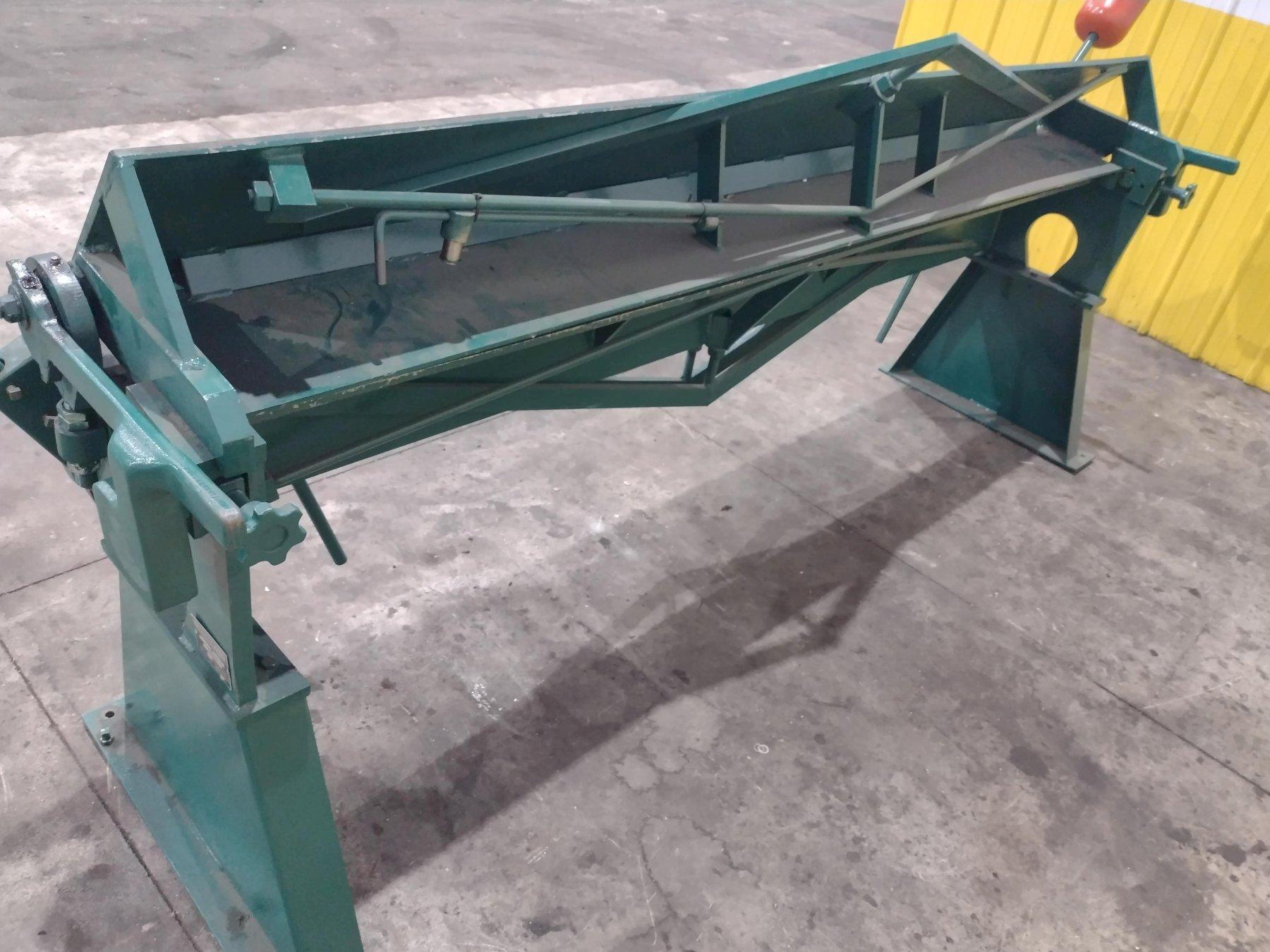 Tennsmith 8' x 16 Gauge Manual Hand Apron Bending Brake, Mdl. HB97-16