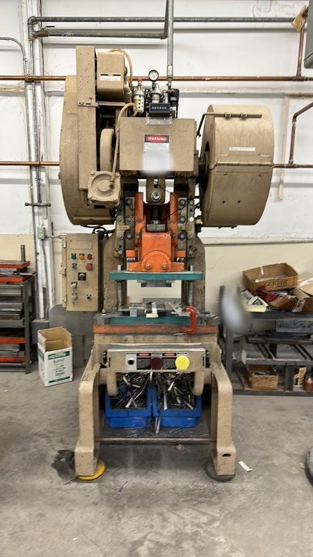1 - PREOWNED ROUSSELLE MECHANICAL OBI PRESS, MODEL #: #4, S/N: 26975