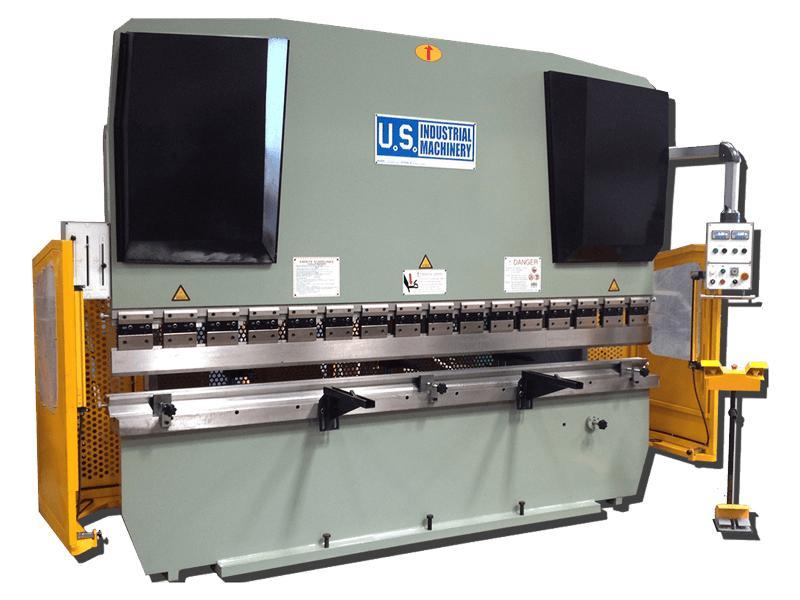 1 - NEW U.S. INDUSTRIAL 155 TON X 10' HYDRAULIC PRESS BRAKE, MODEL #: USHB155-10HM