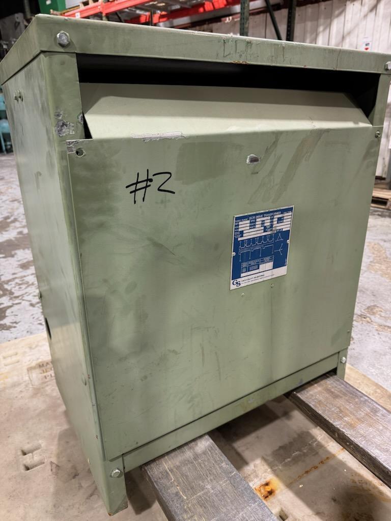 1 - PREOWNED GENERAL SIGNAL HEVI-DUTY SCR DRIVE 78 KVA TRANSFORMER, S/N: 201795-1