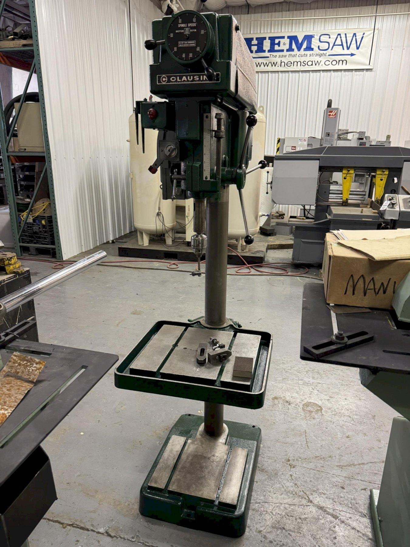 1 - PREOWNED CLAUSING DRILL PRESS, MODEL #: 2277, S/N: 121038