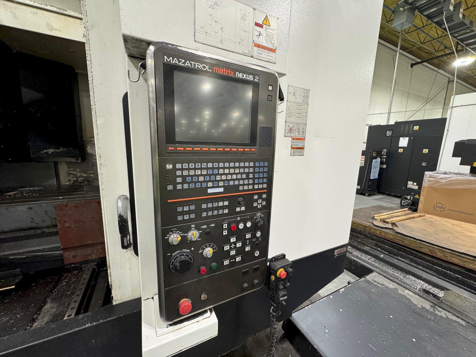 1 - PREOWNED MAZAK VERTICAL MACHINING CENTER, MODEL #: VCN 700E/40-II, S/N: 249429