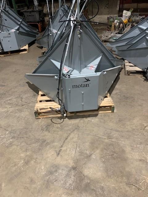 1 - PREOWNED MOTAN PNEUMATIC BOX TILTER, MODEL #: 29-950, S/N: E101810118-2