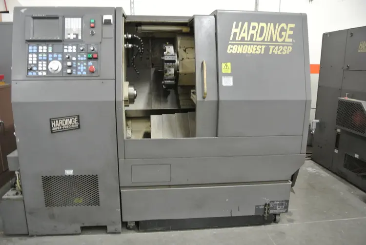 1997 HARDINGE CONQUEST T42 | CNC & N/C Controls