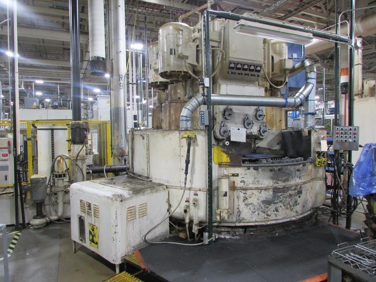 MATTISON 100C 5-SPINDLE VERTICAL ROTARY SURFACE GRINDER
