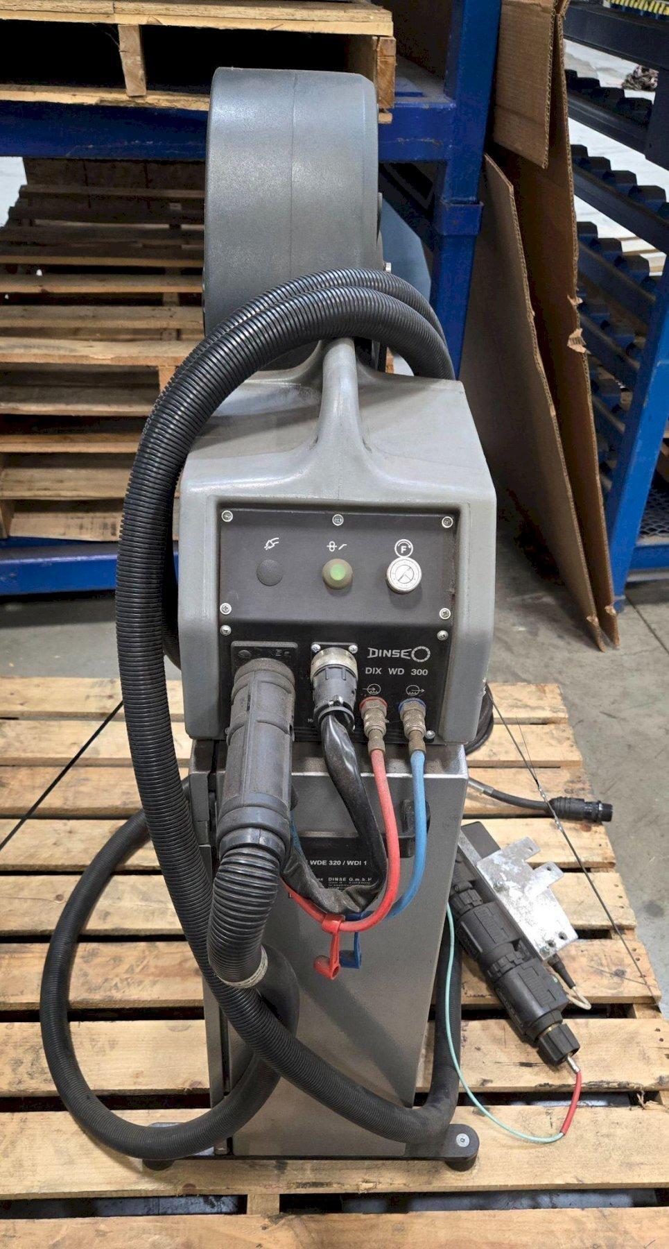 DINSE DIX WD 300 / DIX WDE 320 WELDER AND WIRE FEEDER USED