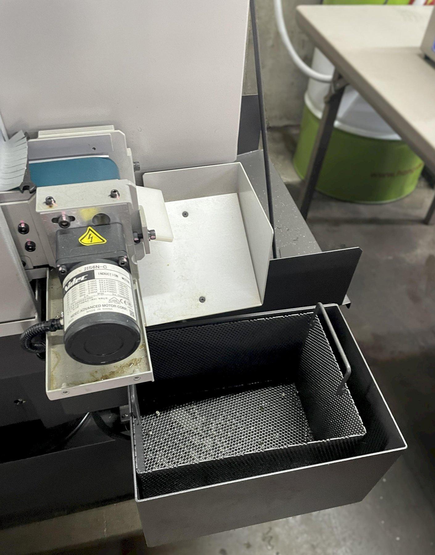 Tsugami Model B0205-VR w/ Fanuc 0i-TF, Fire Trace (5 Lbs), B0-WORK-KIT MKIII (Work Conveyor), Thru Sub Coolant w Pump, Abile Programming Software, Edge Scout 320 Barfeed, Two Channel Sets , ONLY 73 RUN HOURS