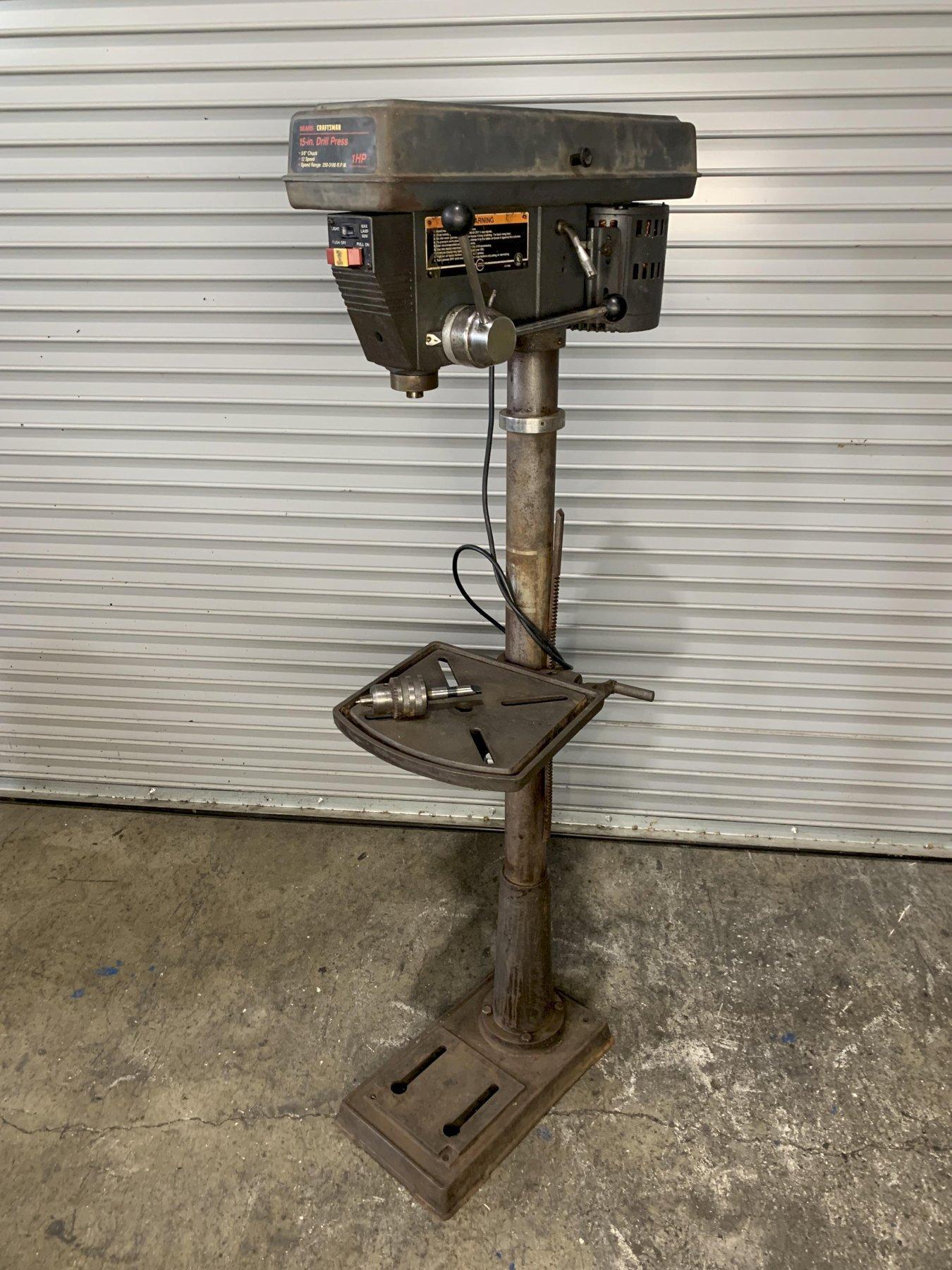 Craftsman 15" Drill Press with 5/8" Chuck