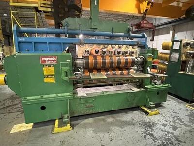 60" x 40,000lbs (3) Heads Stamco Loop Slitting Line