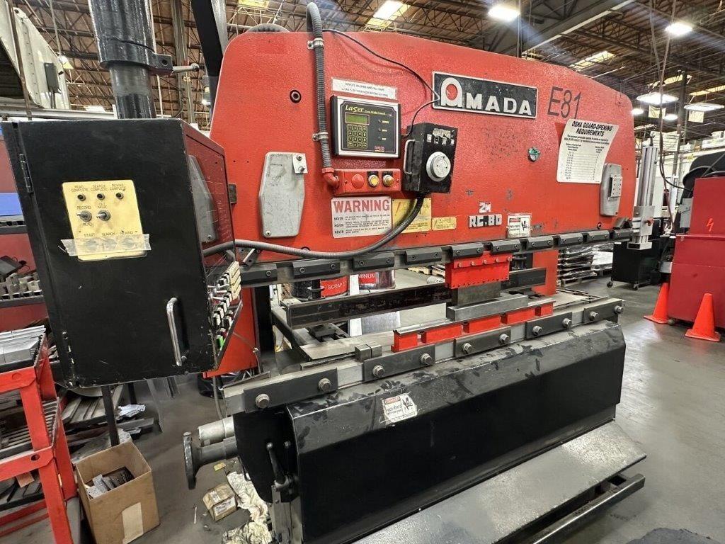 1984 Amada RG-80S Press Brake (#6005)