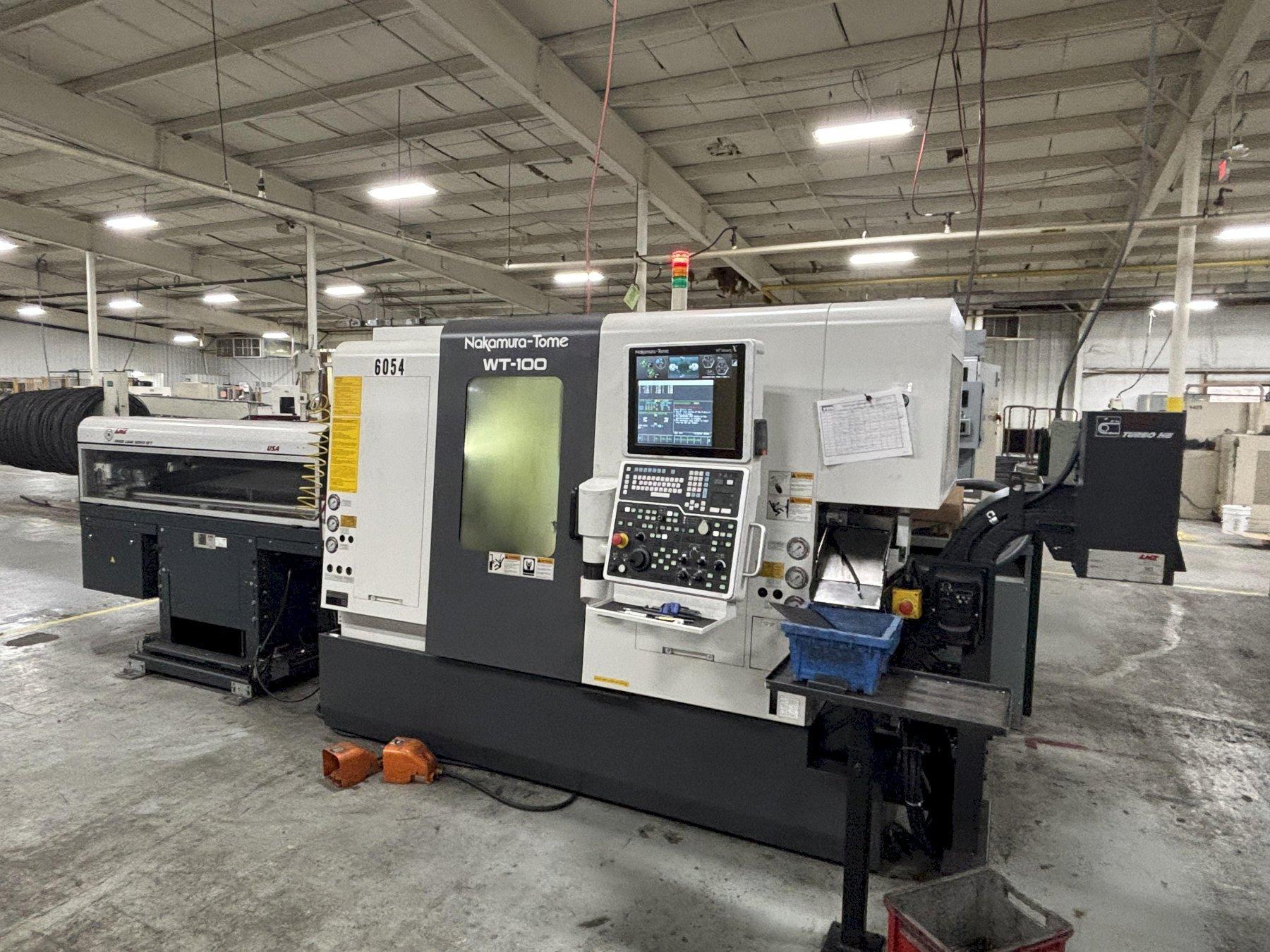 2017 WT 100MMY Nakamura-Tome CNC Lathe For Sale