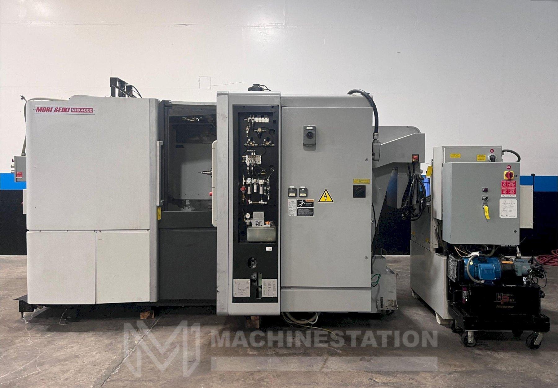 DMG Mori Seiki NHX-4000 Horizontal Machining Center – Full 4th Axis, TSC Mill