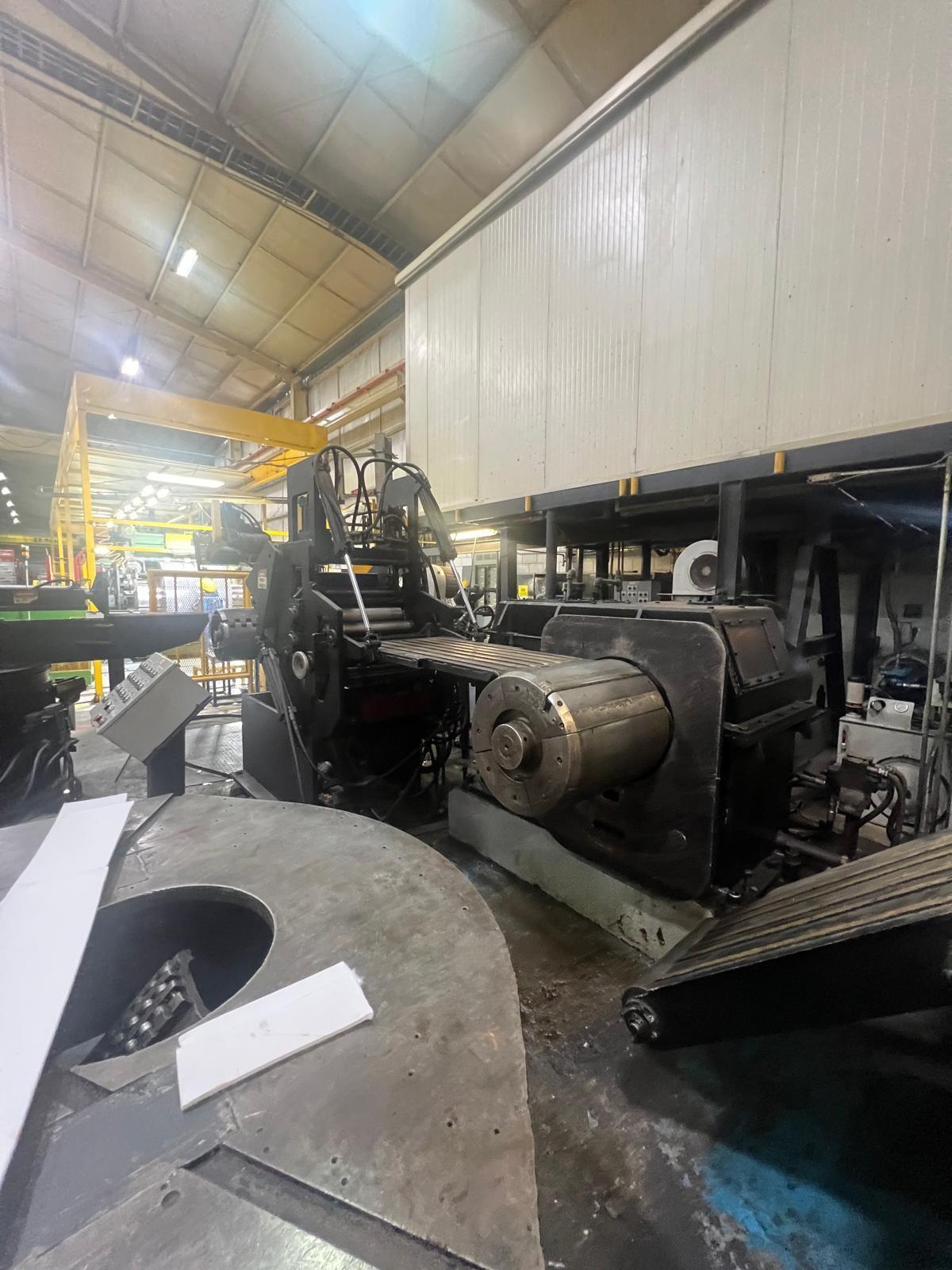 20" x .250" - .018" Reversing 4 HI Cold Rolling Mill AGC & Hydraulic Screw Downs