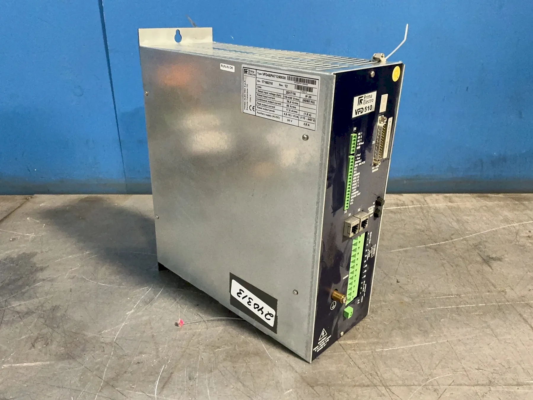 PRIMA ELECTRO SERVO DRIVE  -  VFD4EPA71250030