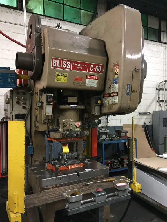 60 TON BLISS MODEL C-60 OBI PRESS