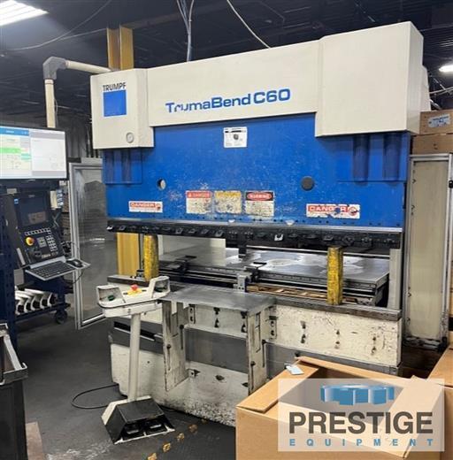 TRUMPF TrumaBend C60 60 Ton 6-Axis CNC Hydraulic Press Brake