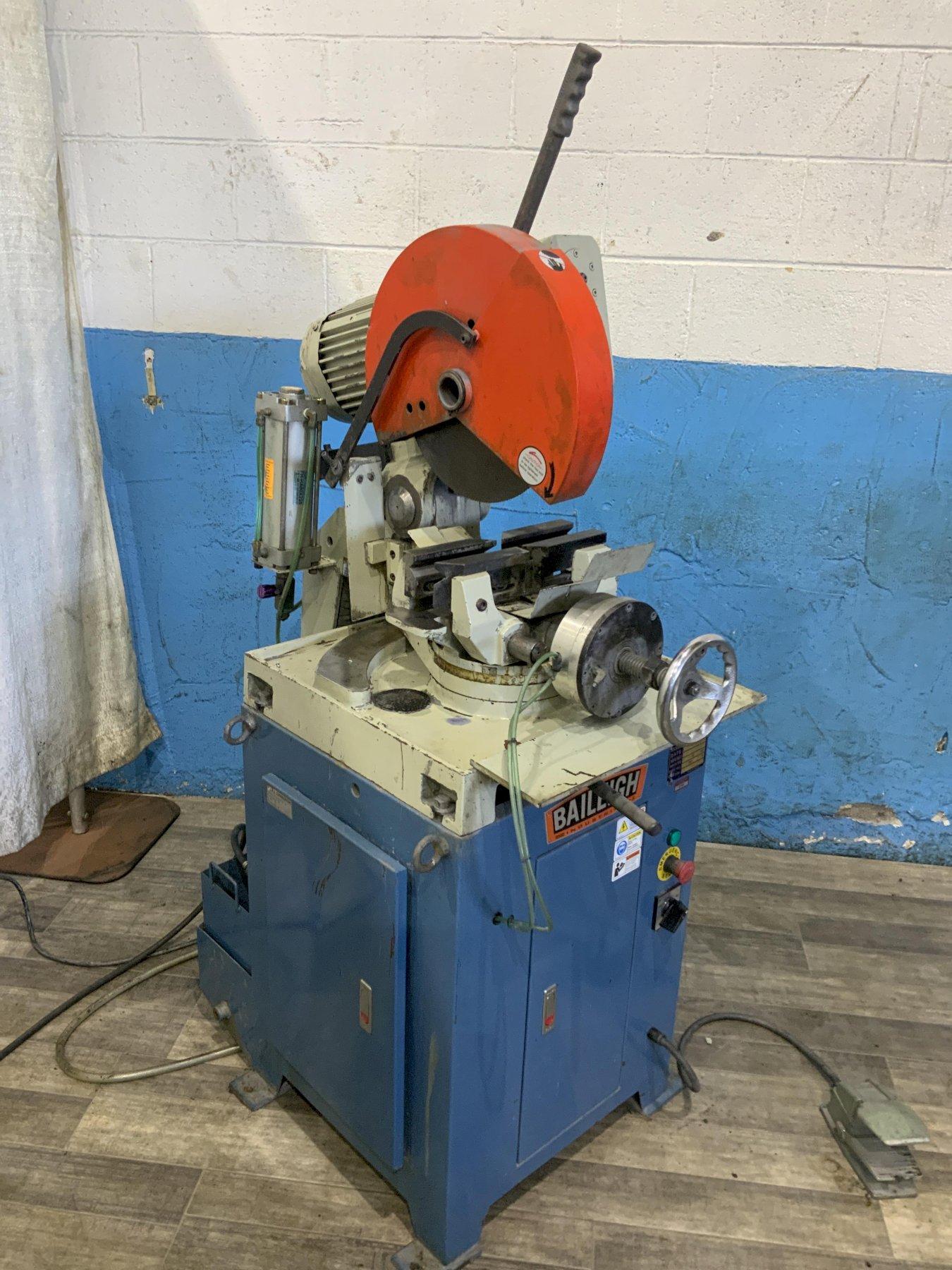 14" BAILEIGH CS-350SA SEMI-AUTOMATIC COLD SAW: STOCK #81256