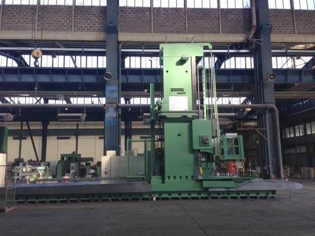 Wotan Rapid 5 Ram Type CNC Floor Type Horizontal Boring Mill