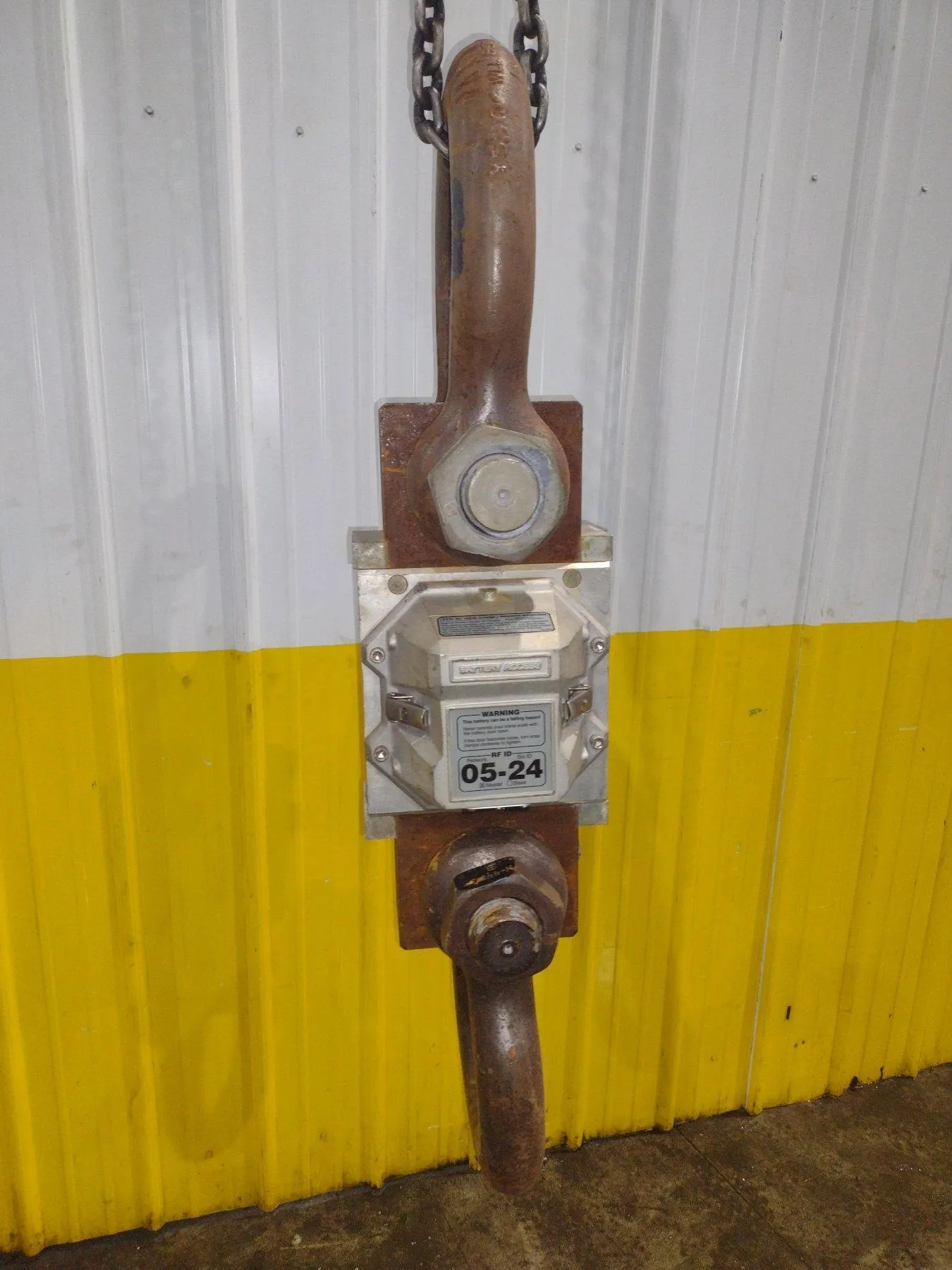 120,000 LBS MSI MODEL #6260CS TRANS-WEIGH WIRELESS LOAD CELL, FOR CRANE SCALE STOCK# 4401