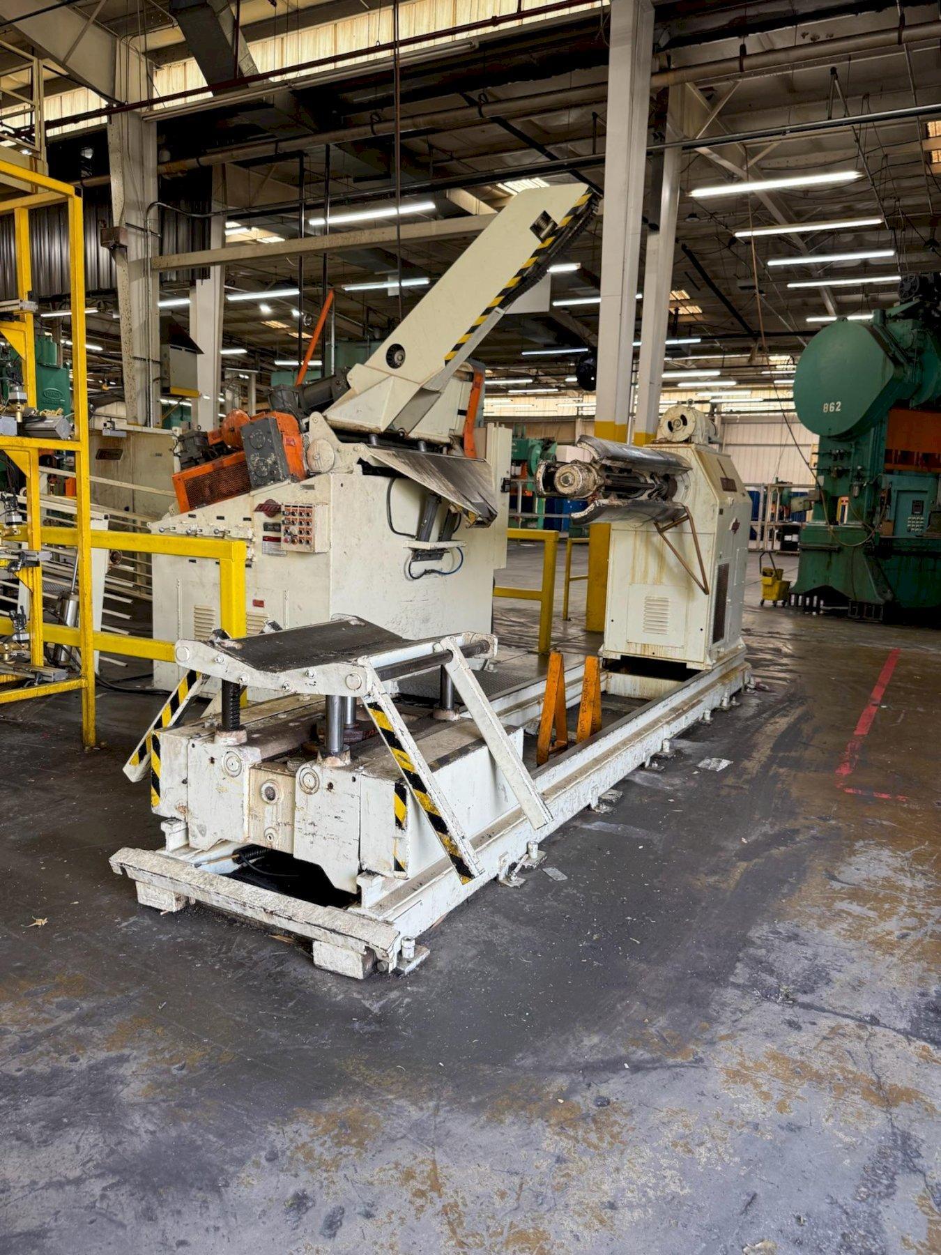 20,000 lbs. x 60" Wide CHS Automation / Littell Conventional Coil Feed Line