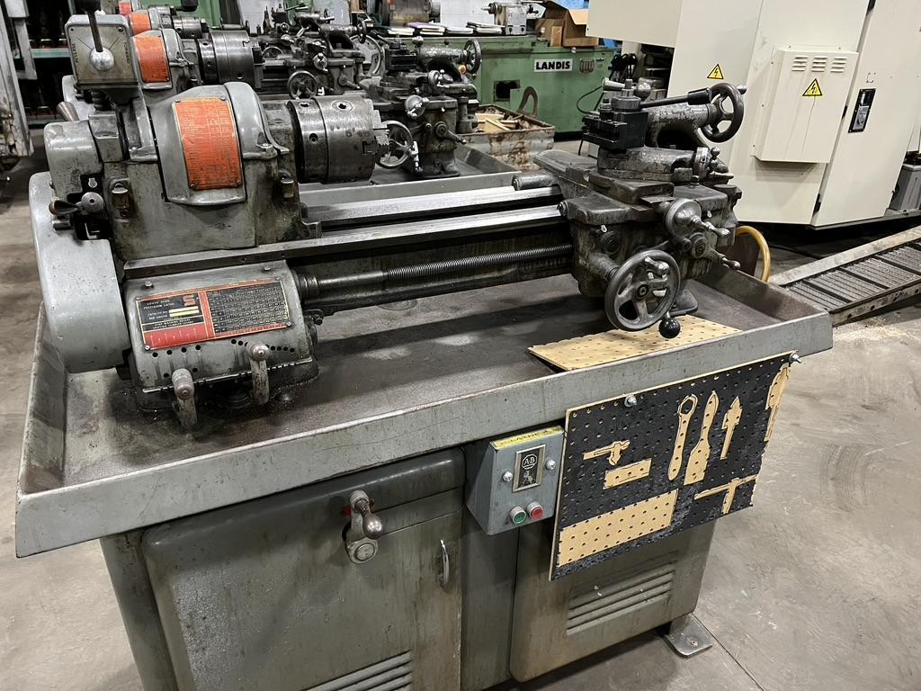 SOUTH BEND 10" X 34" MANUAL LATHE , POWER FEED, THREADING, 3 JAW, , OUT OF SCHOOL