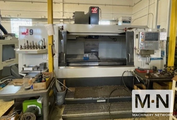 HAAS VF-9/40 CNC Vertical Machining Center, 2011 - 4th Axis Ready & Low Hours!