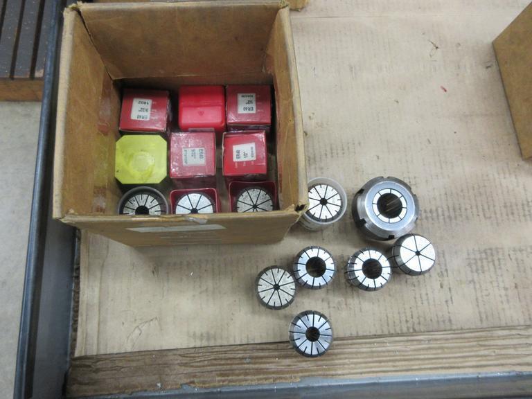 ER40 Collets  (16pcs) Some New In Packages- Auction Item