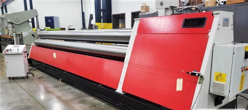 DAVI 5/16" X 20' MCO 6034 3-ROLL DOUBLE PINCH BENDING ROLL