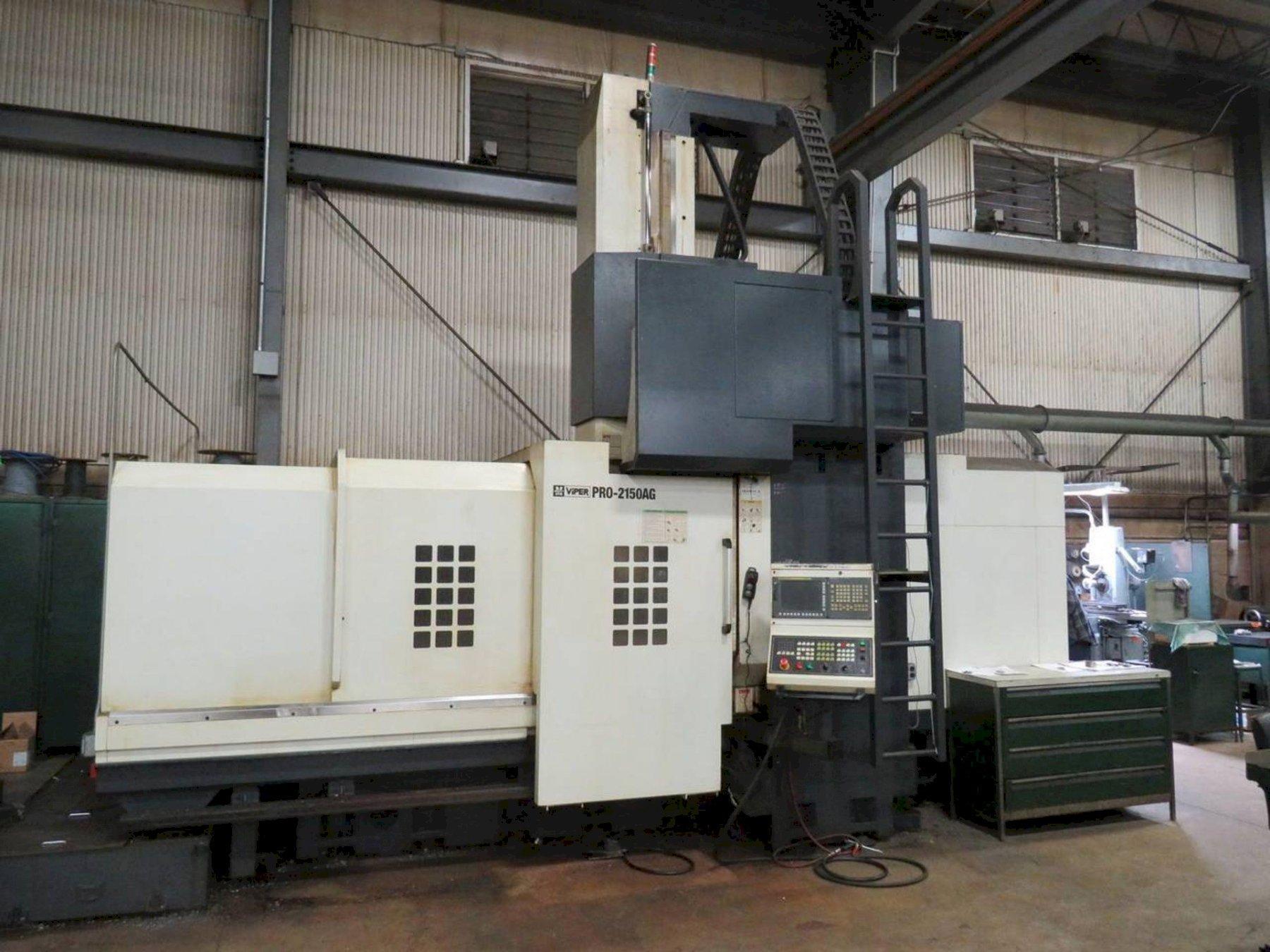Mighty Viper Pro-2150AG CNC Gantry Machining Center For Sale - 2013