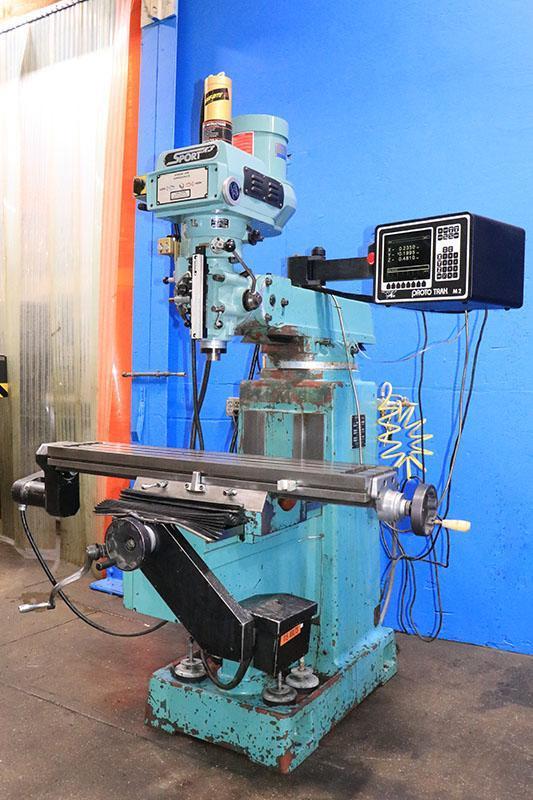 SOUTHWESTERN INDUSTRIES PROTO-TRAK 2-AXIS CNC VERTICAL MILL MODEL: SPORT K3 w/M-2 CONTROL