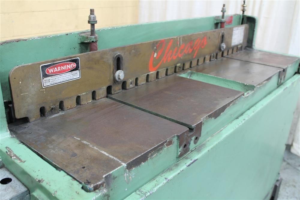 4' X 14 GA DREIS & KRUMP HYDRAULIC POWER SHEAR: STOCK #61657