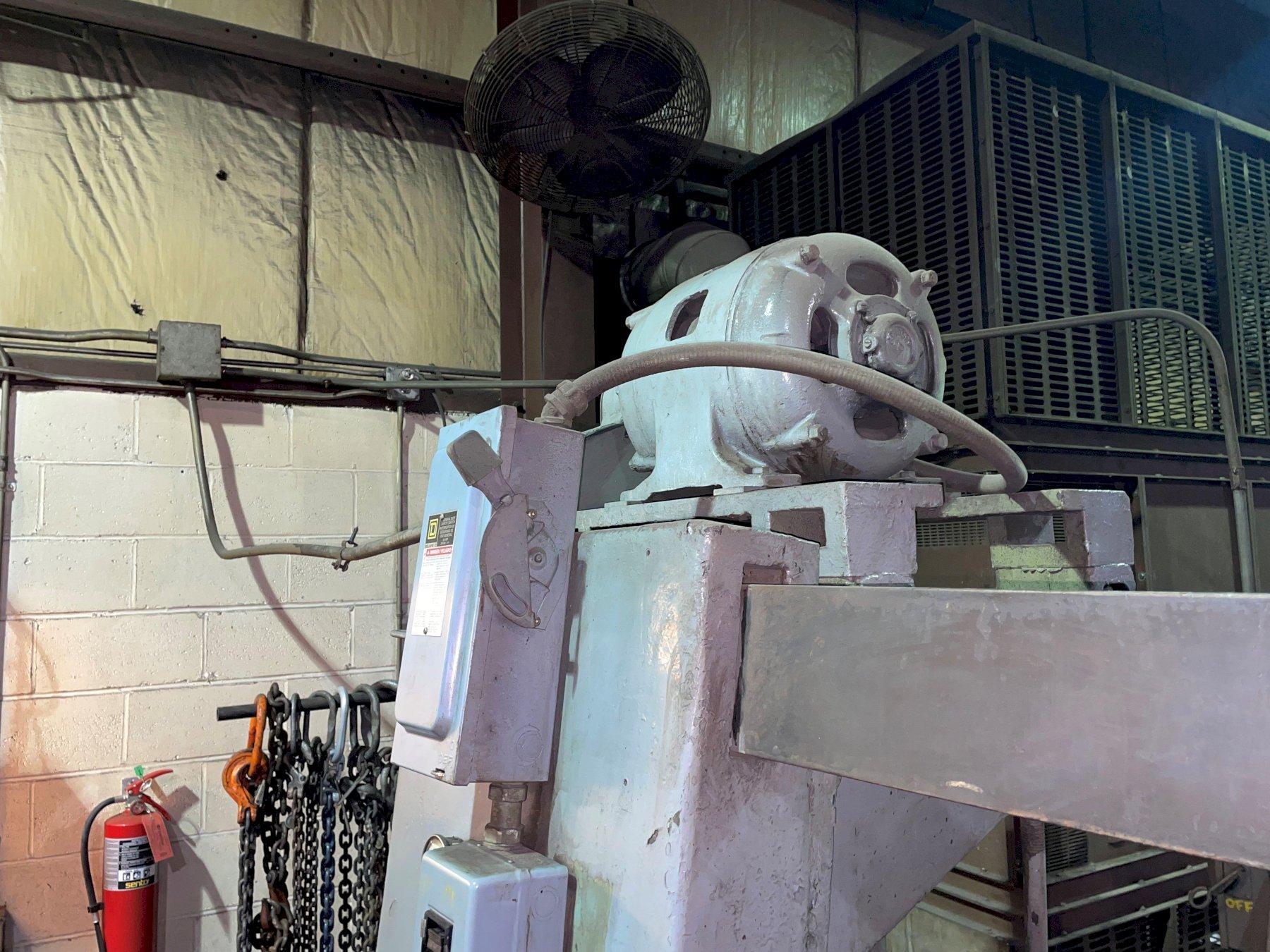 E.R. Caldwell & Company 300-Ton Hydraulic Inclined Wheel Press